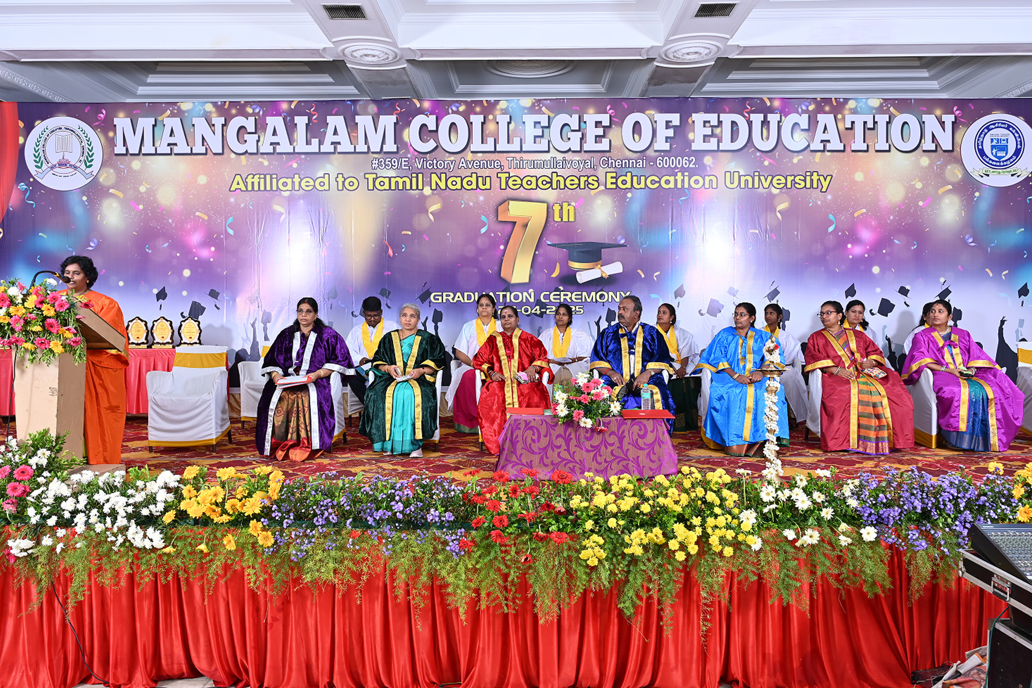 Mangalam College of Education Thirumullaivoyal Chennai