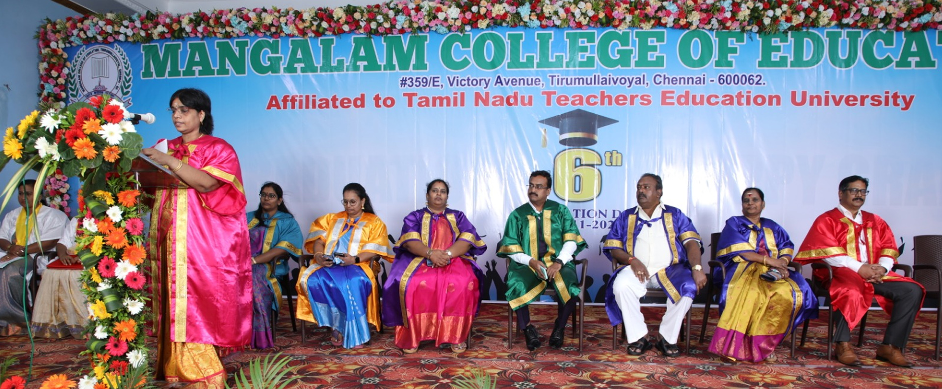 Mangalam College of Education Thirumullaivoyal Chennai